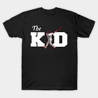 Ken Griffey Jr The Kid Basketball Legend Signature Vintage Retro 80s 90s Bootleg Rap Stylepng T-Shirt